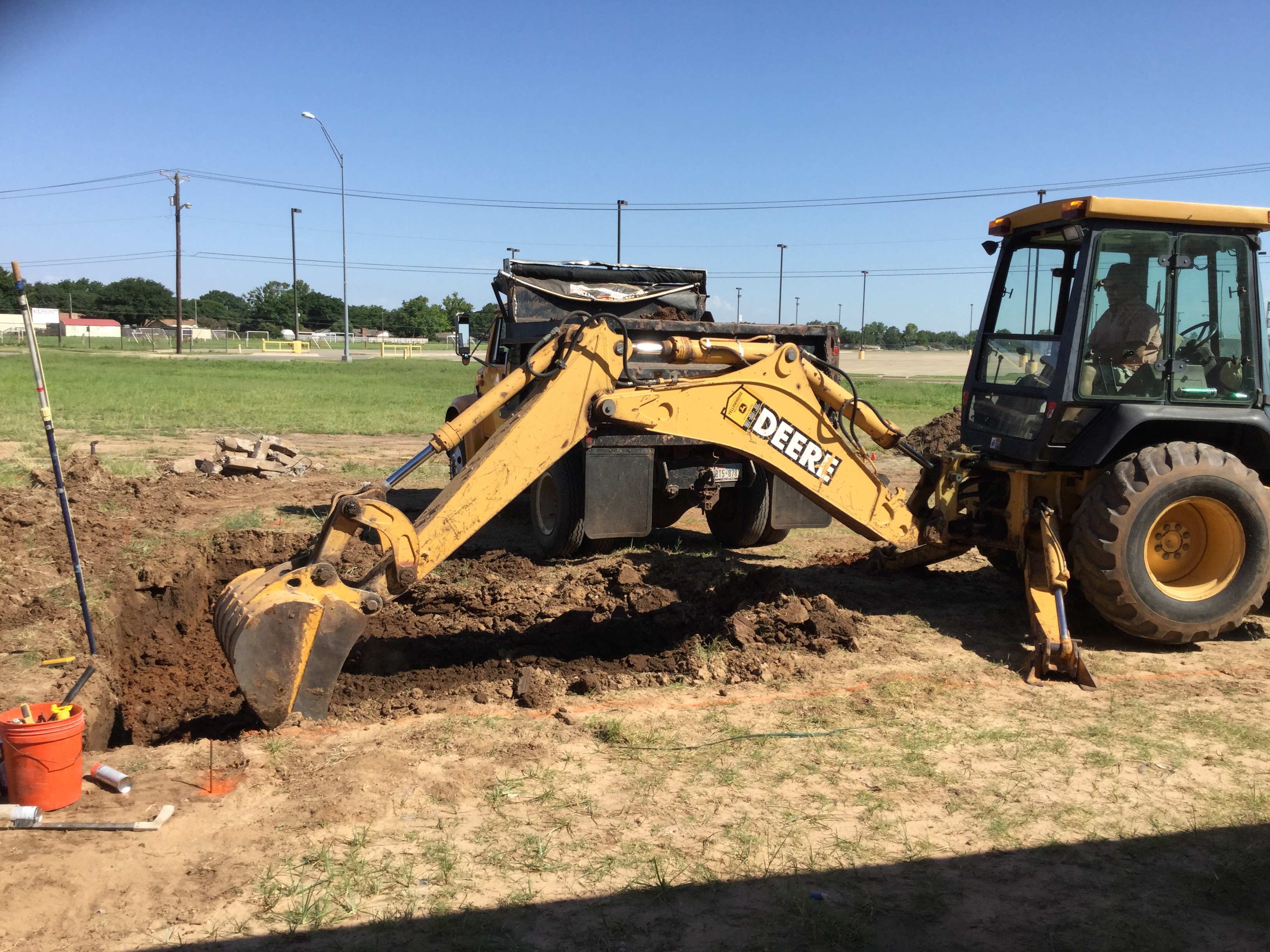 Excavation begins